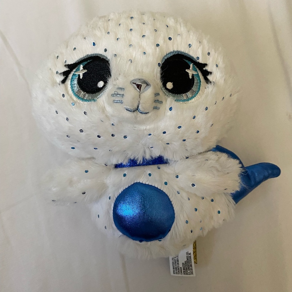 GUND P.Lushes Pets Lucille Warf Seal 6"H Gem Stars Collection Zircon